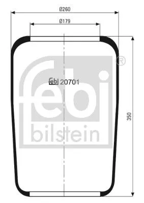 Bellow, air suspension