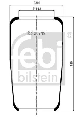 Bellow, air suspension