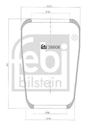 Bellow, air suspension