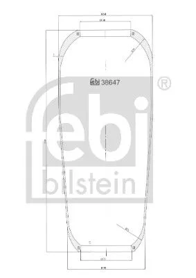 Bellow, air suspension