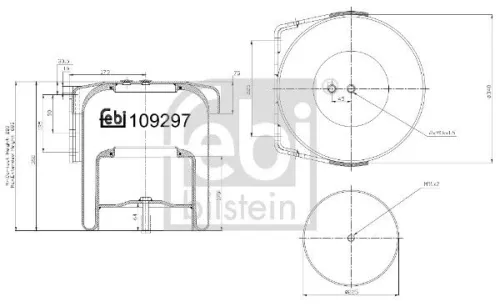 Bellow, air suspension