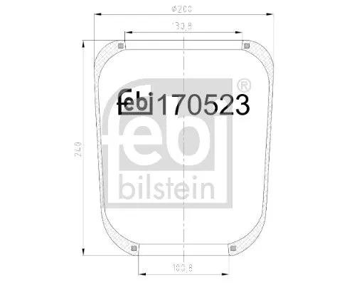 Bellow, air suspension
