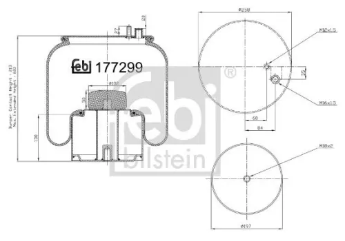 Bellow, air suspension